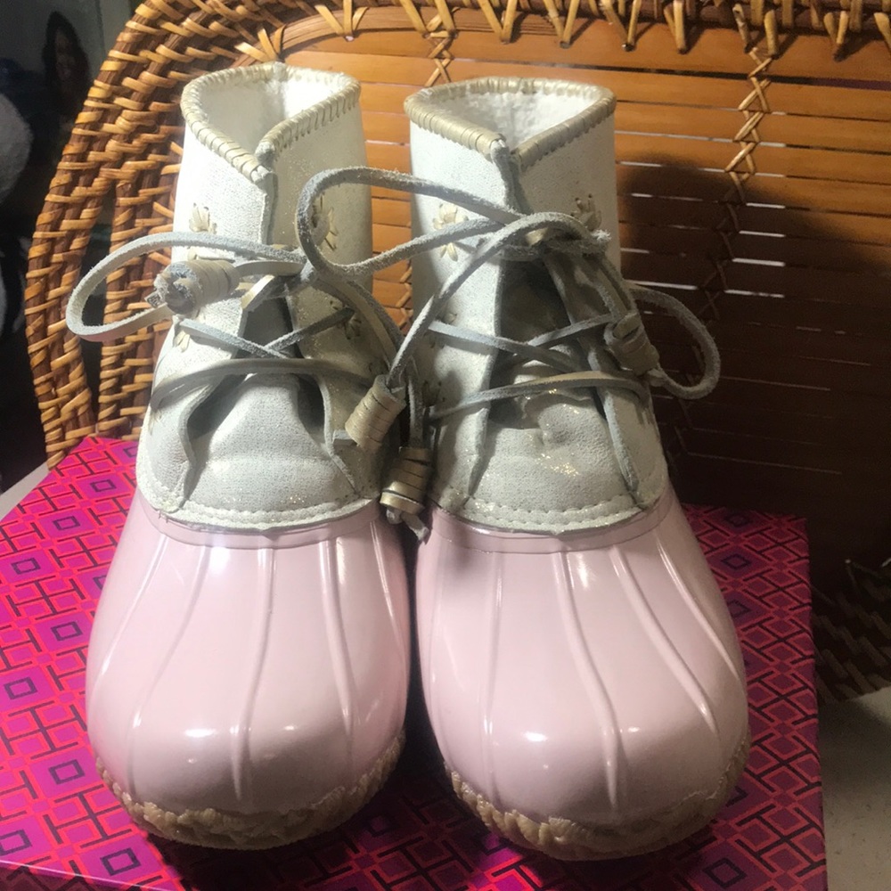 Pink Snow Boots